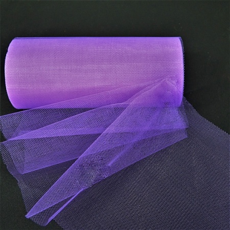 Фатин 15см х 9м в рулоне пурпурный (1шт)