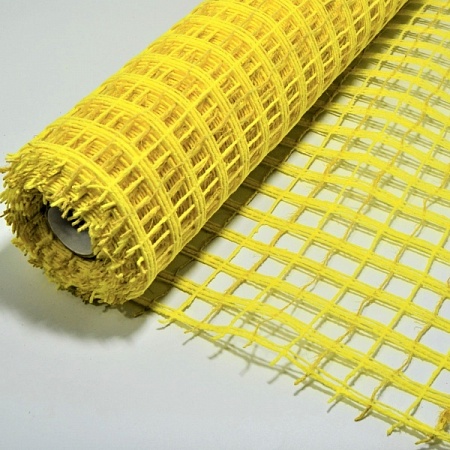 Сетка для упаковки 53смх5м в рулоне натуральная жёлтая (1шт)