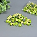 Гриб   мухомор 1,5х2 см пенопласт  зеленый (100шт)